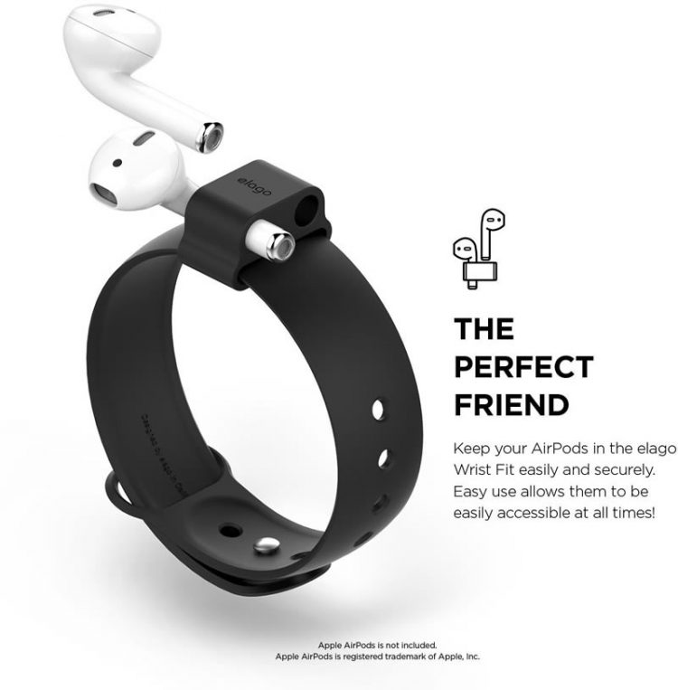 Elago Wrist Fit อุปกรณ์เสริมที่ช่วยจัดเก็บ AirPods ไว้กับสายนาฬิกา Apple Watch