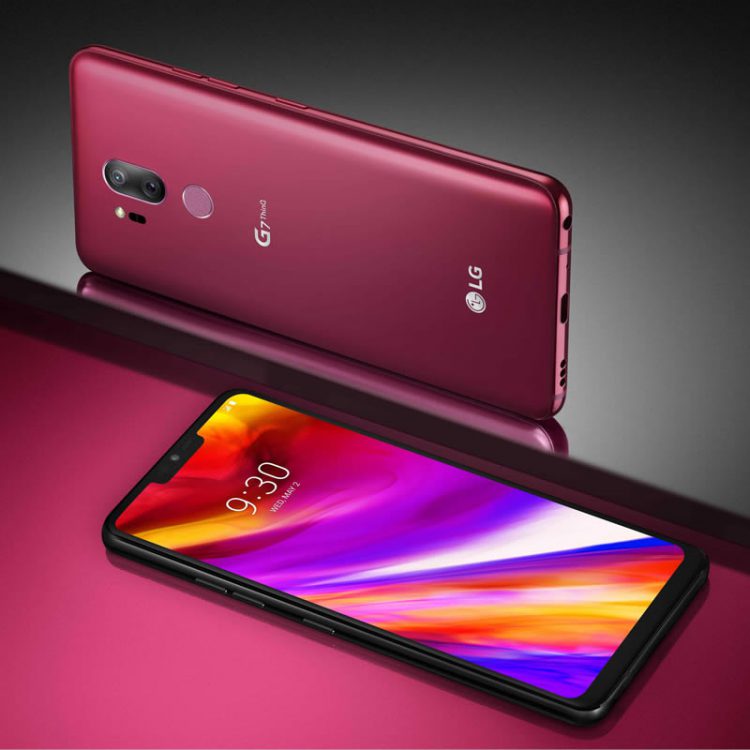 LG G7 ThinQ เปิดตัวแล้ว!! มากับจอ 19.5:9 ขนาด 6.1 นิ้ว ใช้ชิป Snapdragon 845 ระบบเสียง Hi-Fi Quad DAC