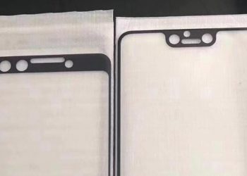 Google Pixel 3 และ 3 XL จะมาพร้อมลำโพงคู่หน้า มีรอยบากบนจอ อ้างอิงจาก Screen Protector