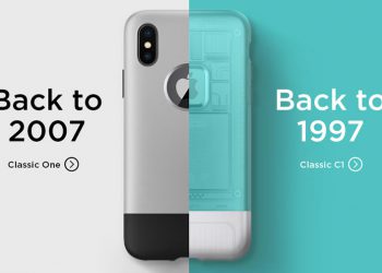 Spigen เปิดตัวเคสสำหรับ iPhone X ออกแบบตาม iMac และ iPhone รุ่นเก่า