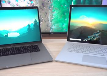 เปรียบเทียบ Microsoft Surface Book 2 กับ Apple MacBook Pro 2016 รุ่น 15 นิ้ว
