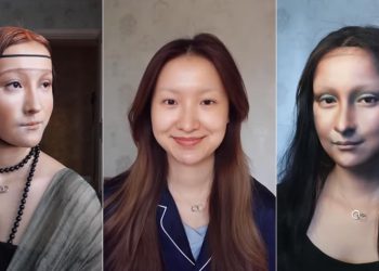ช่างแต่งหน้าสาวชาวจีน แปลงโฉมตัวเองเป็นหญิงสาวที่อยู่ในภาพวาดของ Leonardo Da Vinci