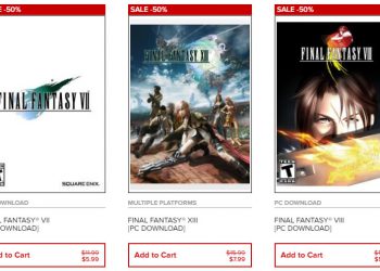 Square Enix ลาราคาเกม Final Fantasy บน PC ถึง 50%