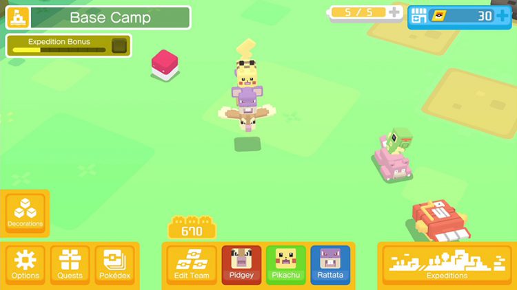 Nintendo เปิดตัวเกม Pokémon Quest รองรับทั้งอุปกรณ์ iOS และ Android รวมถึง Nintendo Switch