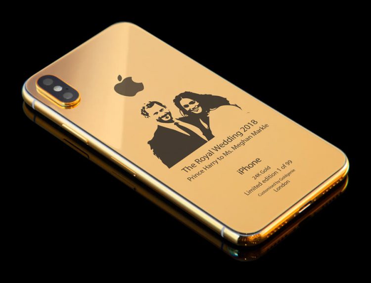Goldgenie เปิดตัว iPhone X Elite Gold Royal Wedding Limited Edition ร่วมฉลองพิธีเสกสมรสของเจ้าชายแฮร์รี่