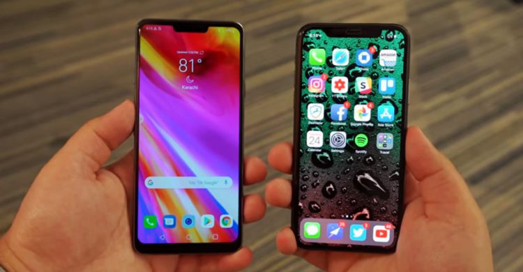 LG ยืนยัน!! G7 ThinQ ไม่ได้ลอกเลียนแบบ iPhone X กรณีจอแสดงผลมีรอยบาก และยังอ้างว่าคิดมาก่อน Apple