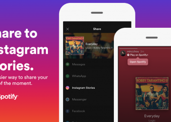 Spotify เปิดตัวฟีเจอร์ใหม่ ให้ผู้ใช้สามารถแชร์เพลงลง Instagram ได้แล้ววันนี้