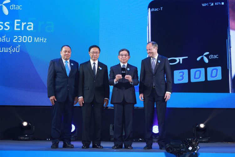 TOT และ dtac เปิดสัญญาณทดสอบ dtac-T บนคลื่น 2300 MHz 10 แห่ง พื้นที่ใจกลางกทม.