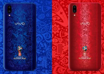 ทางการแล้ว!! Vivo X21 FIFA World Cup Edition มีให้เลือก 2 สี Tibetian Blue และ Victory Red