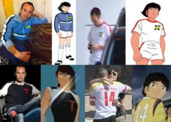 Andrés Iniesta ประกาศเป็นแฟนพันธุ์แท้ Captain Tsubasa ในโอกาสพบกับผู้ให้กำเนิดอนิเมะเรื่องดังกล่าว