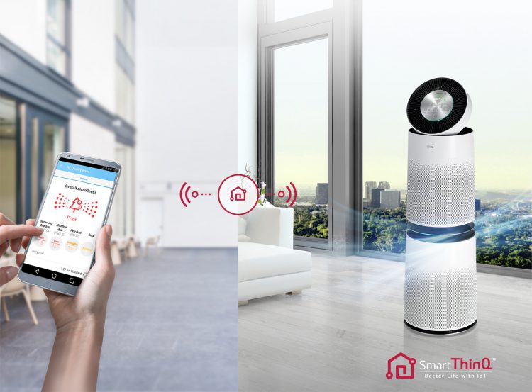 สร้างอากาศสะอาดบริสุทธิ์ภายในบ้านให้ทุกคนในครอบครัวได้ ทุกที่ ทุกเวลา ด้วย Smart ThinQ จาก LG PuriCare