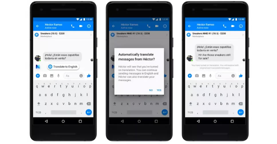 Facebook Messenger จะสามารถแปลภาษาให้อัตโนมัติ แชทกับชาวต่างชาติได้ง่ายขึ้น  – Flashfly Dot Net