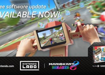แฟนเกมเฮ!! อุปกรณ์เสริม Nintendo Labo รองรับเกม Mario Kart 8 Deluxe บน Nintendo Switch แล้ว