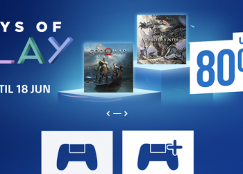 จัดด่วน!! PlayStation Store จัดโปรโมชั่นพิเศษ “Days of Play” ส่วนลดเกม PS4 สูงสุดถึง 80% วันนี้ถึง 18 มิถุนายน นี้