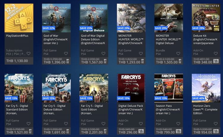 จัดด่วน!! PlayStation Store จัดโปรโมชั่นพิเศษ “Days of Play” ส่วนลดเกม PS4 สูงสุดถึง 80% วันนี้ถึง 18 มิถุนายน นี้