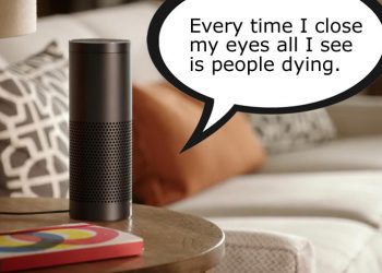 สุดหลอน!! ลำโพงอัจฉริยะของ Amazon พูดขึ้นมาว่า “ทุกครั้งที่ฉันหลับตา ทั้งหมดที่ฉันเห็นคือคนกำลังจะตาย”