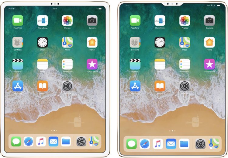 เผยคอนเซ็ปต์ iPad ดีไซน์ไร้กรอบ Bezel-less มากับ Face ID โดยไม่จำเป็นต้องมีรอยบาก