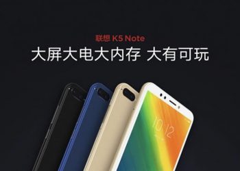 Lenovo เปิดตัว K5 Note และ A5 มาพร้อมกล้องคู่หลังในราคาสุดคุ้ม วางขาย 12 มิถุนายนนี้