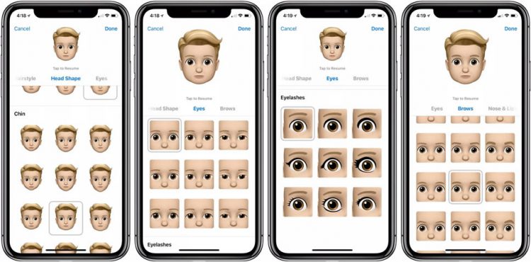 วิธีใช้งานและสร้าง Memoji ฟีเจอร์ใหม่ใน iOS 12 สำหรับ iPhone X สร้าง Emoji จากใบหน้าของคุณเอง
