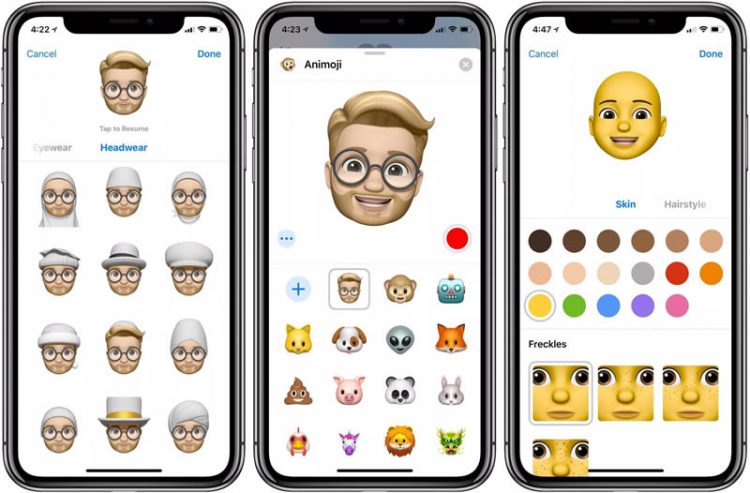 วิธีใช้งานและสร้าง Memoji ฟีเจอร์ใหม่ใน iOS 12 สำหรับ iPhone X สร้าง Emoji จากใบหน้าของคุณเอง