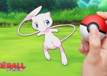 Mew จะเป็นของคุณทันทีที่ซื้อ Poké Ball Plus สำหรับเกม Pokémon: Let’s Go, Pikachu! และ Eevee!