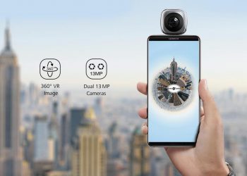 HUAWEI EnVizion 360 VR Camera กล้อง 360 องศาสำหรับสมาร์ทโฟน เปิดมุมมองใหม่ของการบันทึกภาพนิ่งและวีดีโอ พกพาง่าย แชร์ภาพได้ทันที