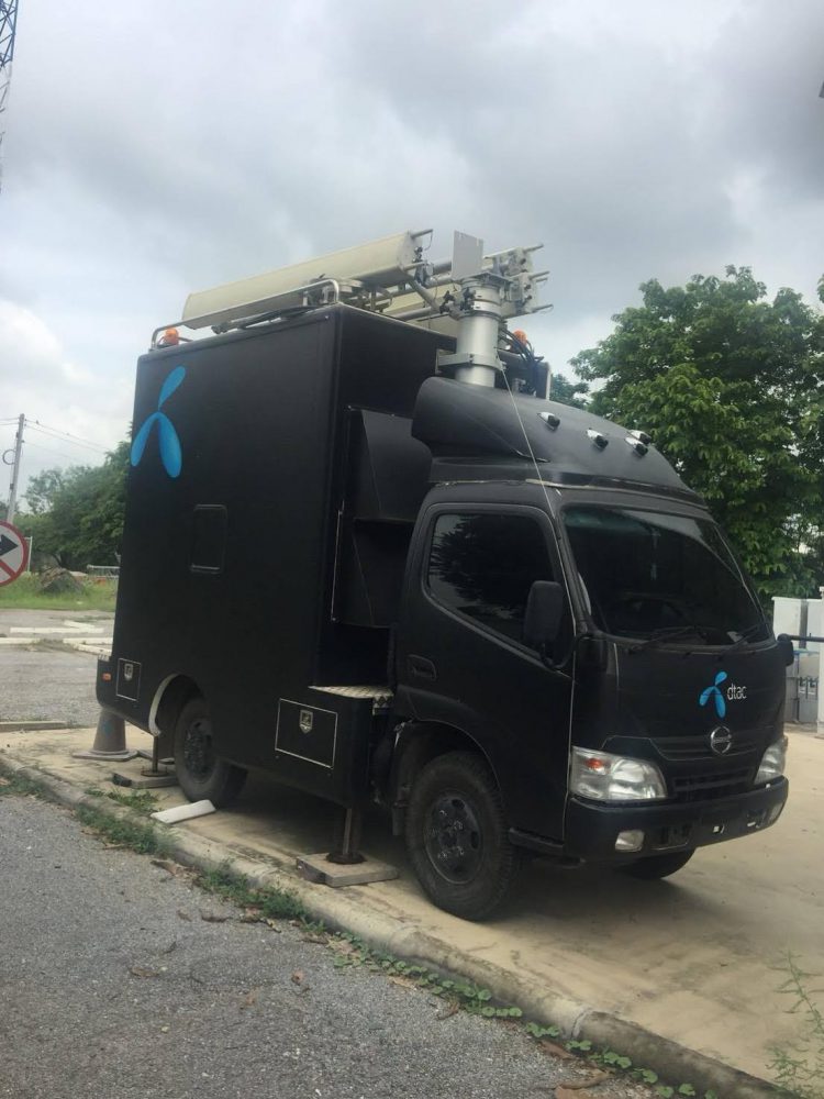 dtac เสริมรถโมบายล์เพิ่มเติม เพื่อขยายสัญญาณบริเวณดอยผาหมี เชียงราย #ถ้ำหลวง