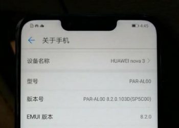 ภาพหลุด Huawei Nova 3 ถ่ายจากเครื่องจริง ยืนยันมาพร้อมชิป Kirin 970 แรม 6GB จอแสดงผล Full HD+