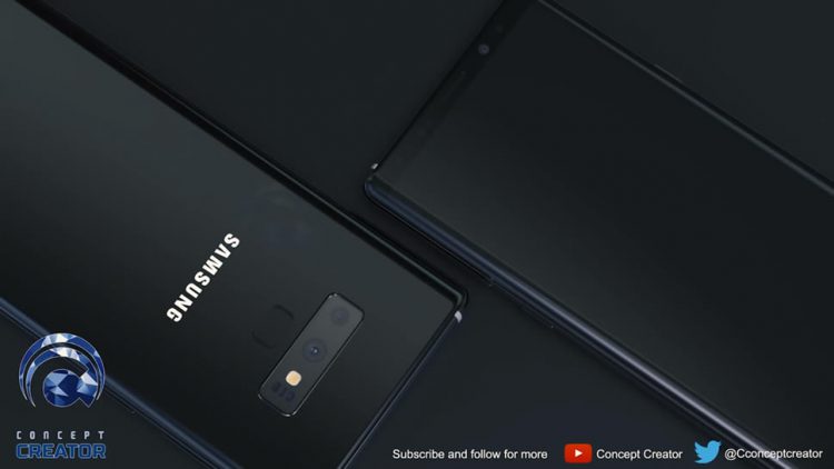 ชมคอนเซ็ปต์ Samsung Galaxy Note 9 ที่สร้างขึ้นบนพื้นฐานข่าวลือ (มีคลิป!!)