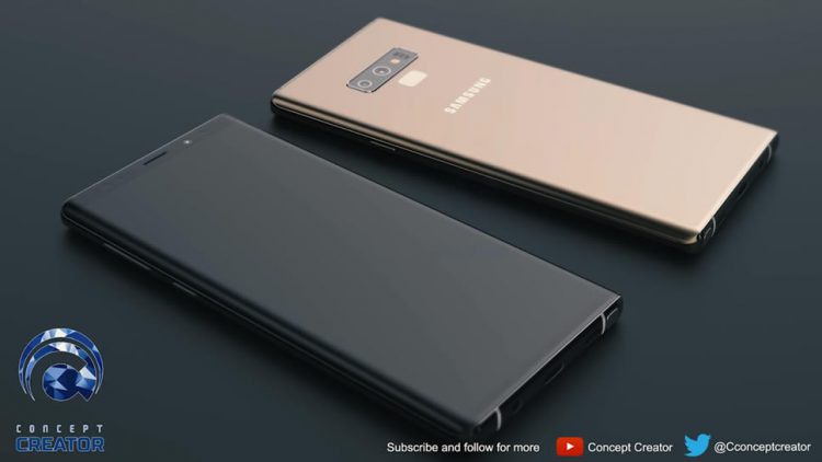 ชมคอนเซ็ปต์ Samsung Galaxy Note 9 ที่สร้างขึ้นบนพื้นฐานข่าวลือ (มีคลิป!!)