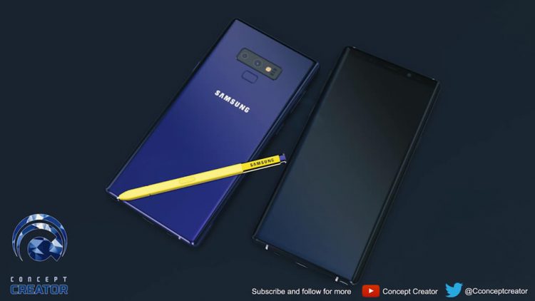ชมคอนเซ็ปต์ Samsung Galaxy Note 9 ที่สร้างขึ้นบนพื้นฐานข่าวลือ (มีคลิป!!)