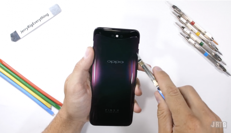 สุดโหด!! ชมคลิปทดสอบความแกร่งของ OPPO Find X ทั้งขูดขีด ลนไฟ และงอเครื่อง