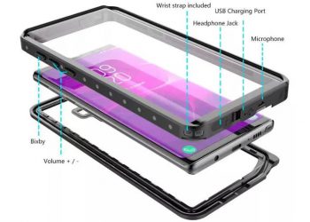 เผยดีไซน์ Samsung Galaxy Note 9 จากผู้ผลิตเคส ยืนยันตำแหน่งปุ่ม Bixby และมีช่องเสียบแจ็ค 3.5 มม.
