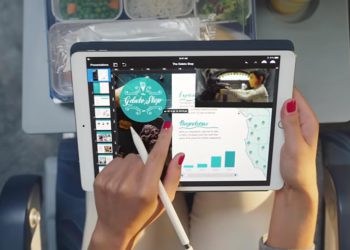 Apple ปล่อยวีดีโอโฆษณาชุดใหม่ของ iPad รุ่น 9.7 นิ้ว เน้นทำงานได้แบบแล็ปท็อป และพกพาสะดวกในระหว่างการเดินทาง