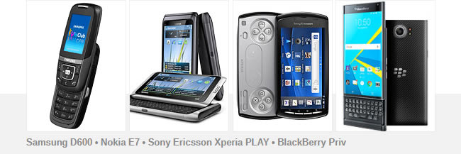 เจาะเวลาหาอดีต! รวมมือถือที่มีดีไซน์สุดล้ำ Nokia 7600, Siemens SK65, Motorola FlipOut, LG DoublePlay และรุ่นอื่นๆ รวม 20 รุ่น