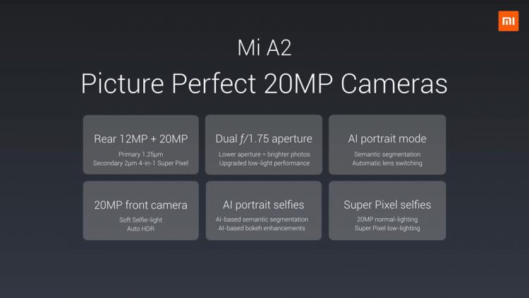 Xiaomi เปิดตัว Mi A2 และ Mi A2 Lite สมาร์ทโฟน Android One เข้าไทยทั้ง 2 รุ่น เริ่มต้นราว 6,990 บาท