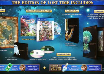 เปิดราคาเกม DRAGON QUEST XI เวอร์ชั่นพิเศษ Edition of Lost Time ราคา 6,390 บาทวางจำหน่าย 4 กันยายนนี้ มีอะไรบ้างดูได้ที่นี่