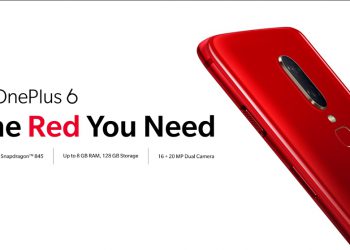 OnePlus วางจำหน่าย OnePlus 6 Red สีแดงสด หรูหรา มีสไตล์ ให้เป็นเจ้าของกันได้แล้ววันนี้