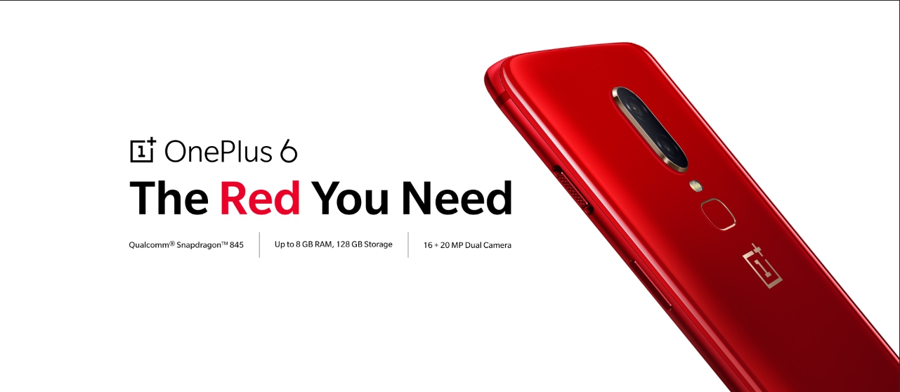OnePlus วางจำหน่าย OnePlus 6 Red สีแดงสด หรูหรา มีสไตล์ ให้เป็นเจ้าของ