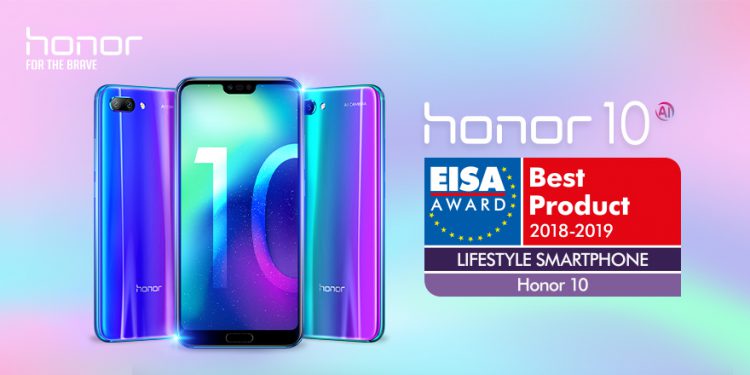 Honor 10 สมาร์ทโฟนเรือธงแห่งปี คว้ารางวัล “EISA Lifestyle Smartphone 2018 – 2019”