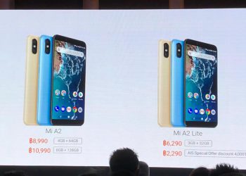 Xiaomi Mi A2 และ Mi A2 Lite เปิดตัวในไทยแล้ว ราคา 6,290 – 10,990 บาท