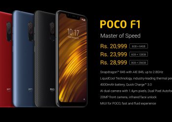 สะเทือนวงการ!! POCOPHONE F1 By Xiaomi เปิดตัวในไทย 27 สิงหาคมนี้ มาพร้อม Snapdragon 845 แบต 4,000mAh ราคาต่ำหมื่น