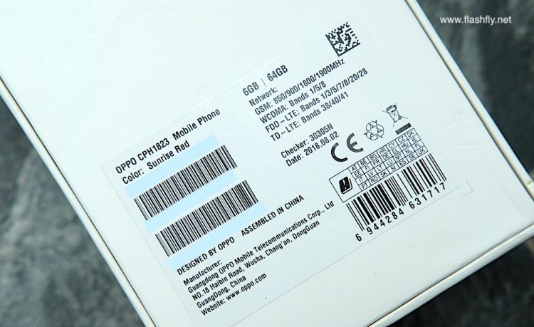 แกะกล่อง OPPO F9  มาพร้อม VOOC Flash Charge ในราคา 10,990 บาท แถม Smart Bag บัตร VIP CARD ประกันจอแตก 1 ปีเต็ม