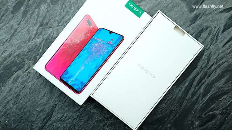 แกะกล่อง OPPO F9  มาพร้อม VOOC Flash Charge ในราคา 10,990 บาท แถม Smart Bag บัตร VIP CARD ประกันจอแตก 1 ปีเต็ม