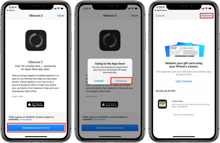 ด่วน!! Apple แจกฟรีแอพกล้อง Obscura 2 ขั้นเทพราคา 179 บาท พร้อมวิธีดาวน์โหลดที่นี่