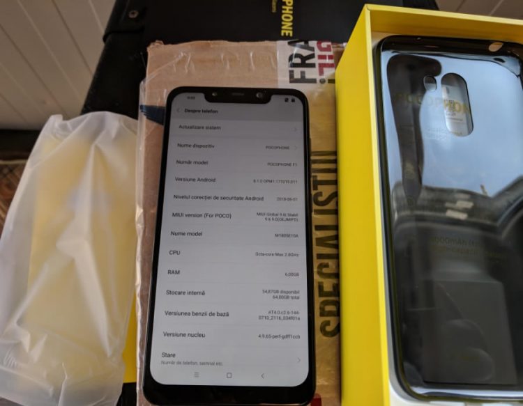 Pocophone F1 สมาร์ทโฟนน้องใหม่ของ Xiaomi มีวางจำหน่ายแล้ว ก่อนเปิดตัวทางการในสัปดาห์หน้า