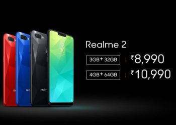 OPPO เปิดตัว Realme 2 ทางการแล้ว ชูดีไซน์ Notch Full Screen จอ 6.2 นิ้ว แบตเตอรี่ขนาดใหญ่ กล้องคู่หลัง ราคาเริ่มต้นราว 4,180 บาท