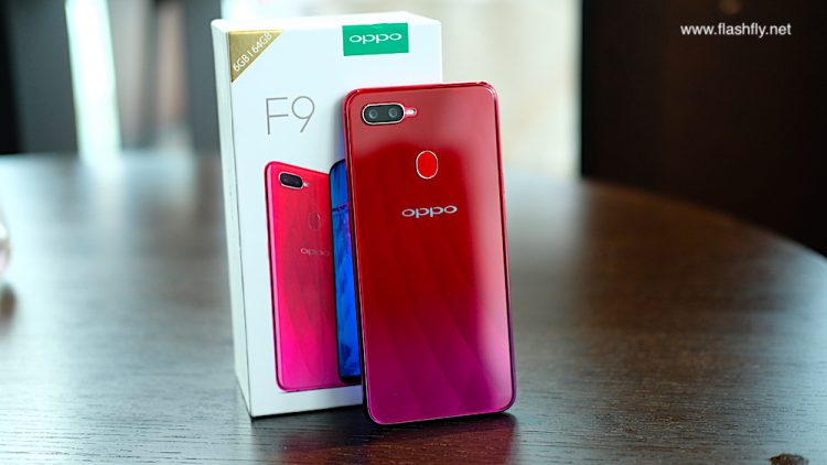รีวิว OPPO F9 ฉบับจัดเต็ม ดีไซน์สุดงาม รองรับ VOOC Flash Charge ชาร์จ 5 นาทีคุยได้ 2 ชั่วโมง