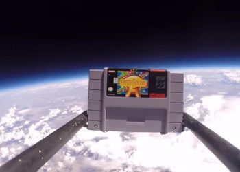 ชมการเดินทางของตลับเกม EarthBound บนเครื่อง SNES (Super Famicom)ที่ถูกส่งขึ้นไปสัมผัสอวกาศ