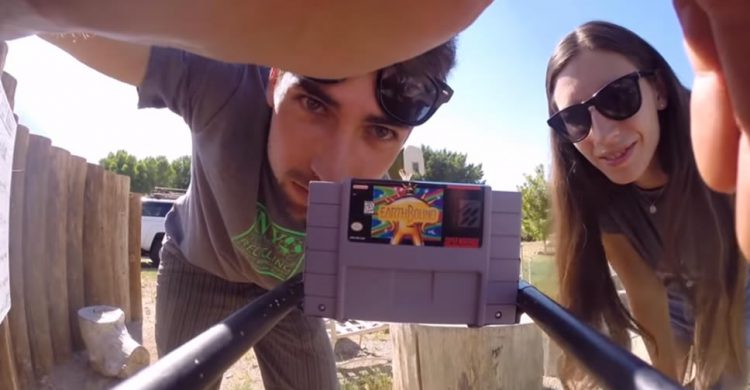 ชมการเดินทางของตลับเกม EarthBound บนเครื่อง SNES (Super Famicom)ที่ถูกส่งขึ้นไปสัมผัสอวกาศ